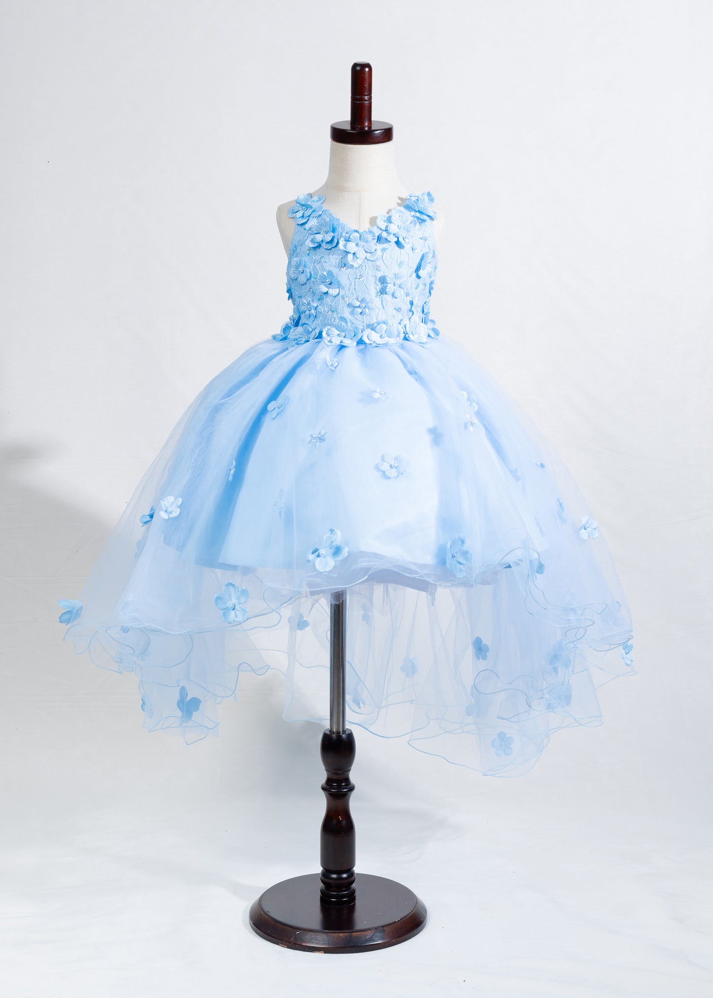 Girl Dress 11- Beautiful 3D flower girl dress